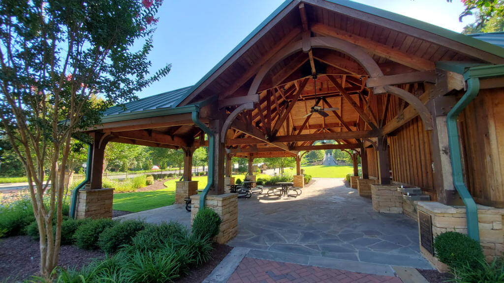 Abernathy Greenway Park North Cobb Sandy Springs Pavilion