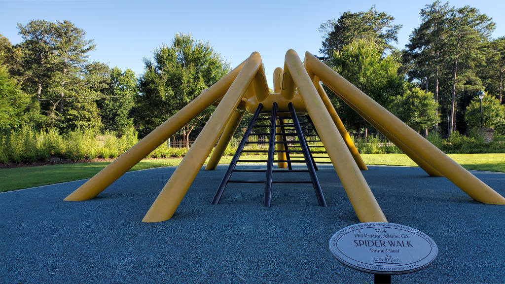 Abernathy Greenway Park North Cobb Sandy Springs Spider Walk