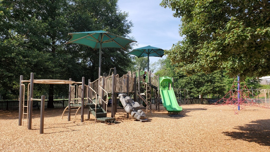 East Cobb Park Marietta Playground slides