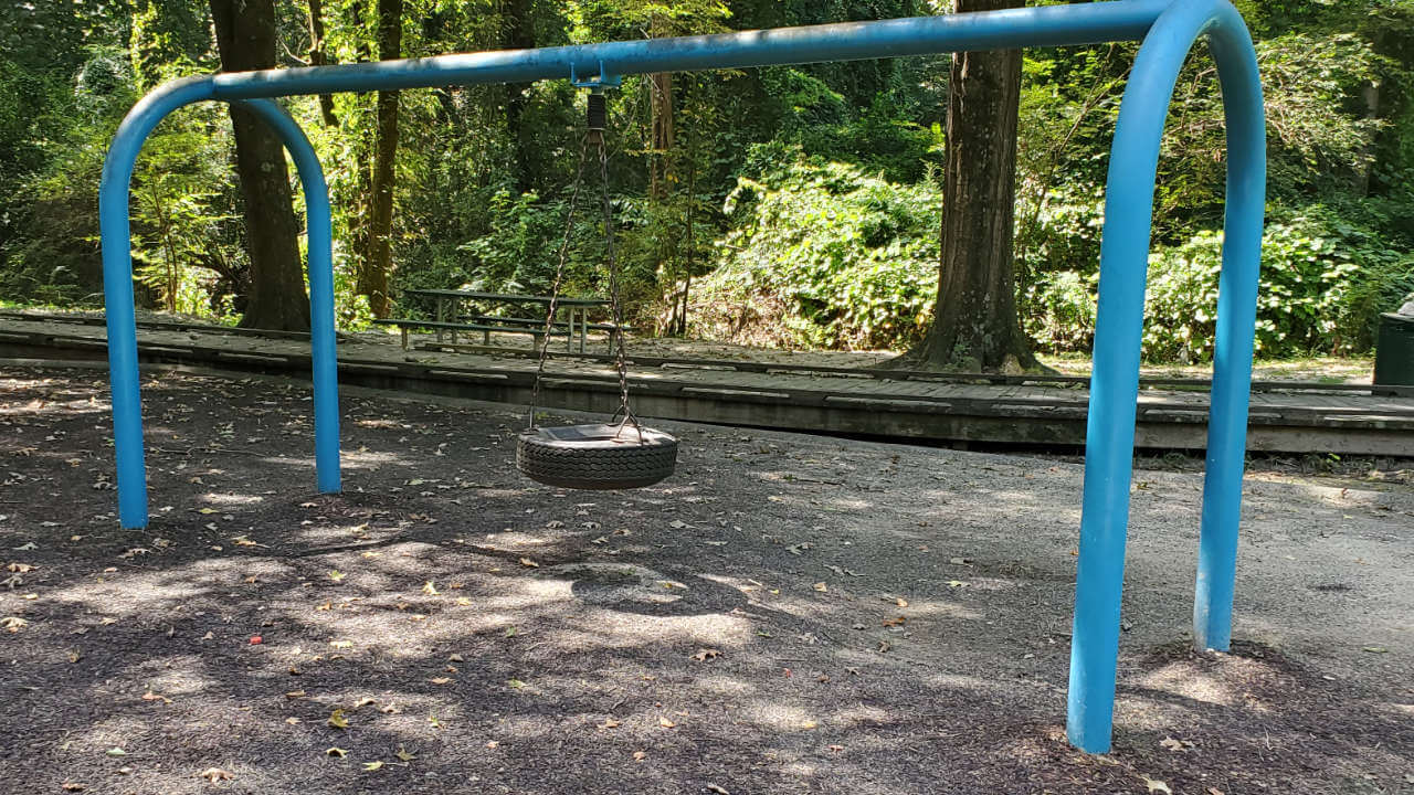 Beaverbrook Park Fulton Atlanta Buckhead Tire swing