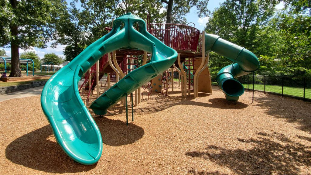 Lewis Park Cobb Marietta Playground slides