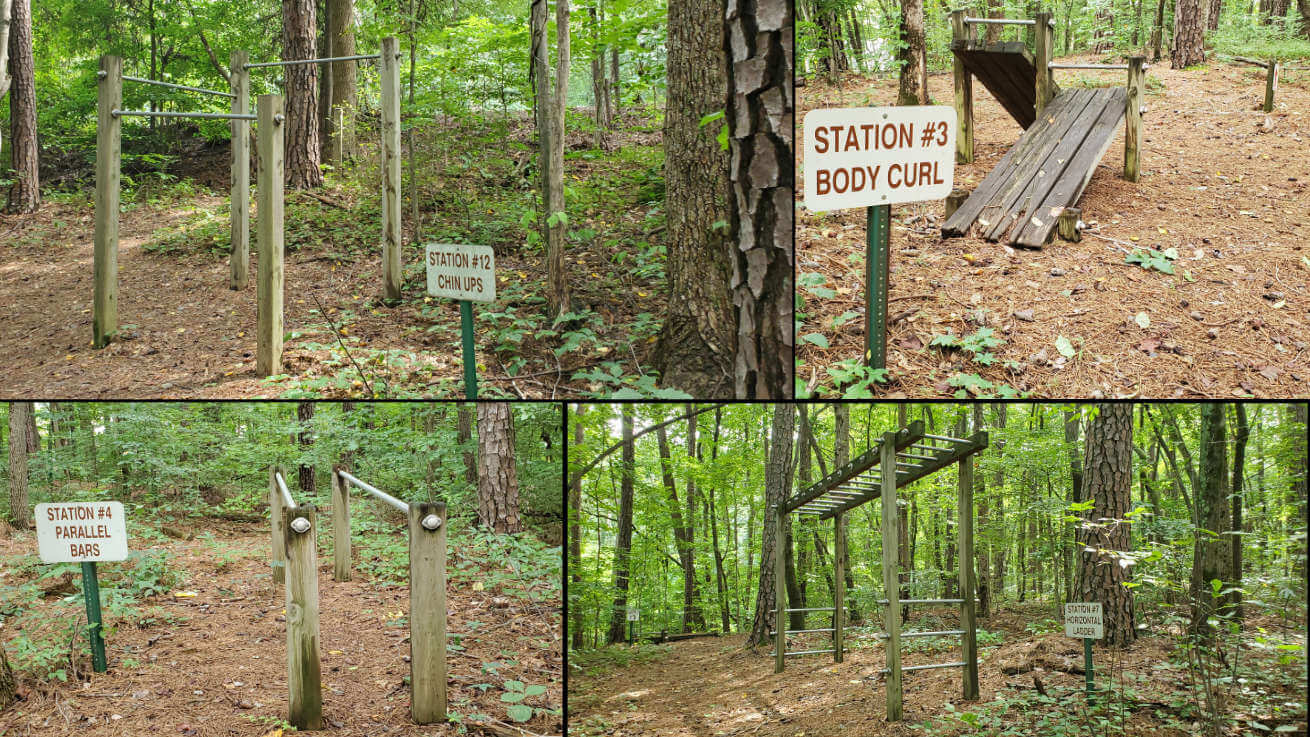 Rhyne Park Cobb Smyrna Fitness Trail