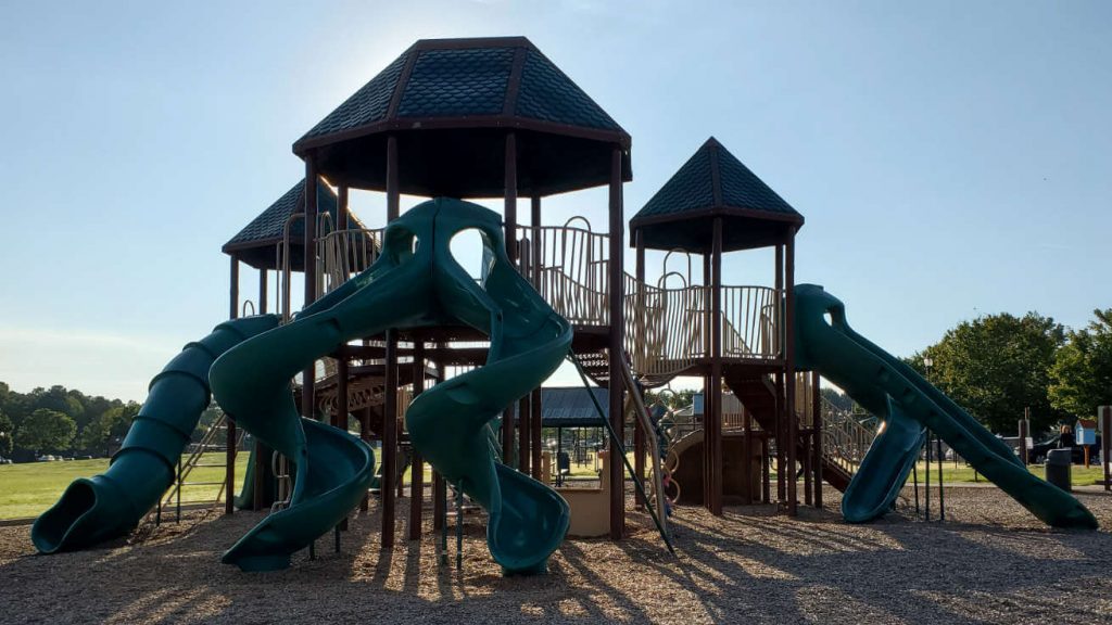 Swift Cantrell Park Cobb Kennesaw Playground ages 5-12 with slides