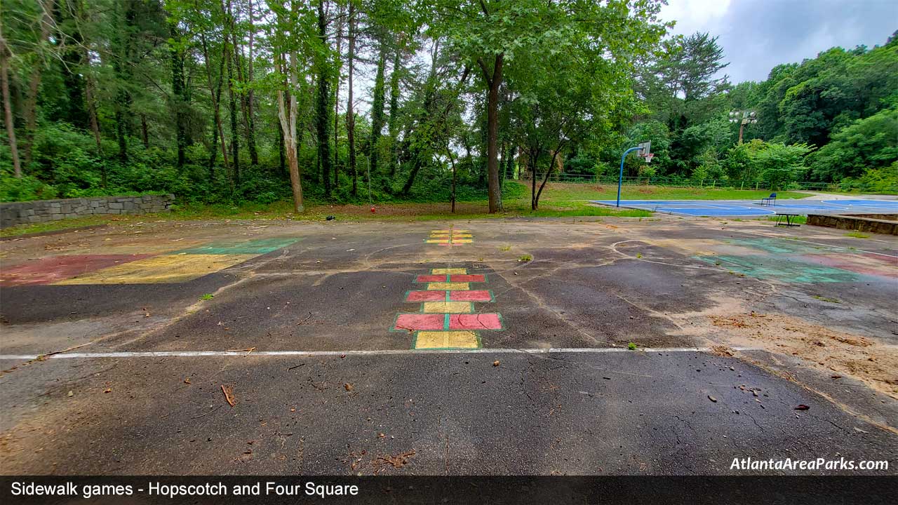A.D.-Williams-Park-Fulton-Atlanta-Sidewalk-games-Hopscotch-and-Four-Square