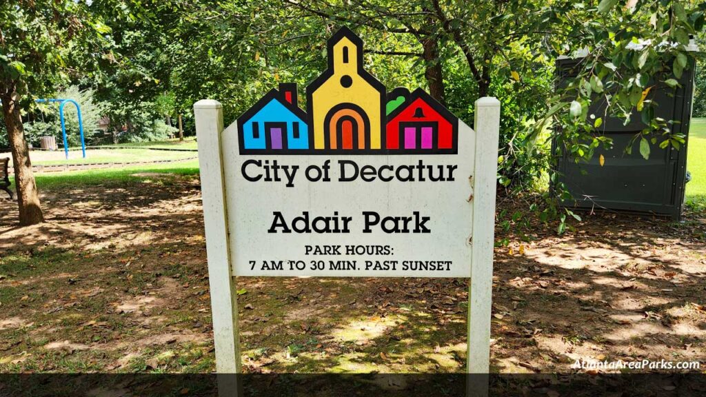 Adair-Park-DeKalb-Decatur-Park-Sign
