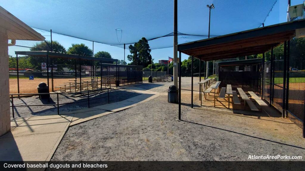 Adams-Park-Cobb-Kennesaw-Covered-baseball-dugouts-and-bleachers