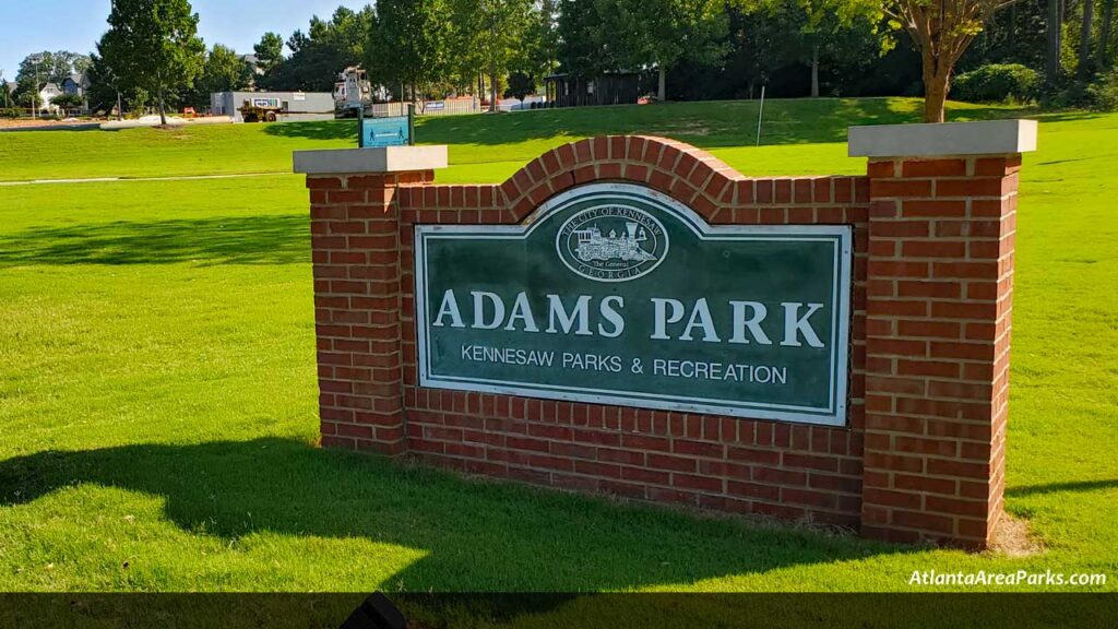 Adams-Park-Cobb-Kennesaw-Park-sign