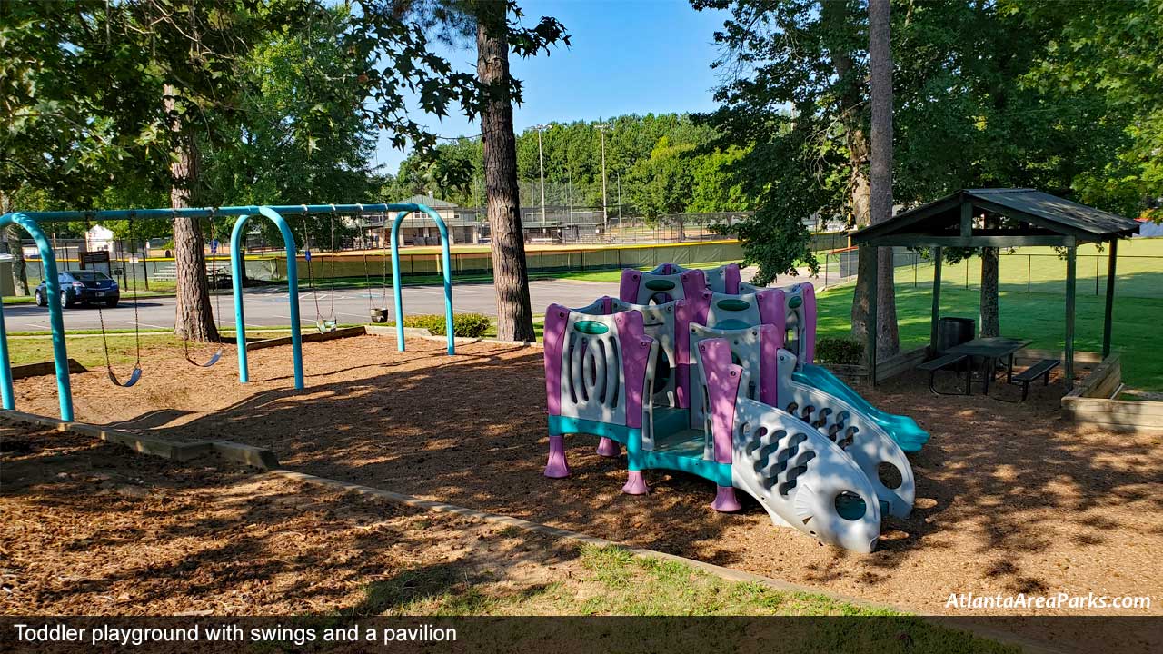 Adams-Park-Cobb-Kennesaw-Playground-Toddler-pavilion-and-swing