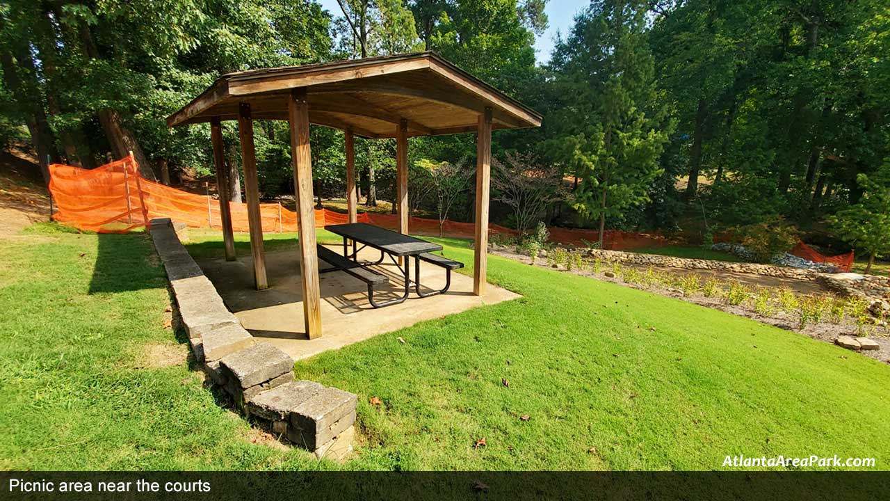 Allen-Road-Park-Fulton-Sandy-Springs-Picnic-Area-near-the-courts