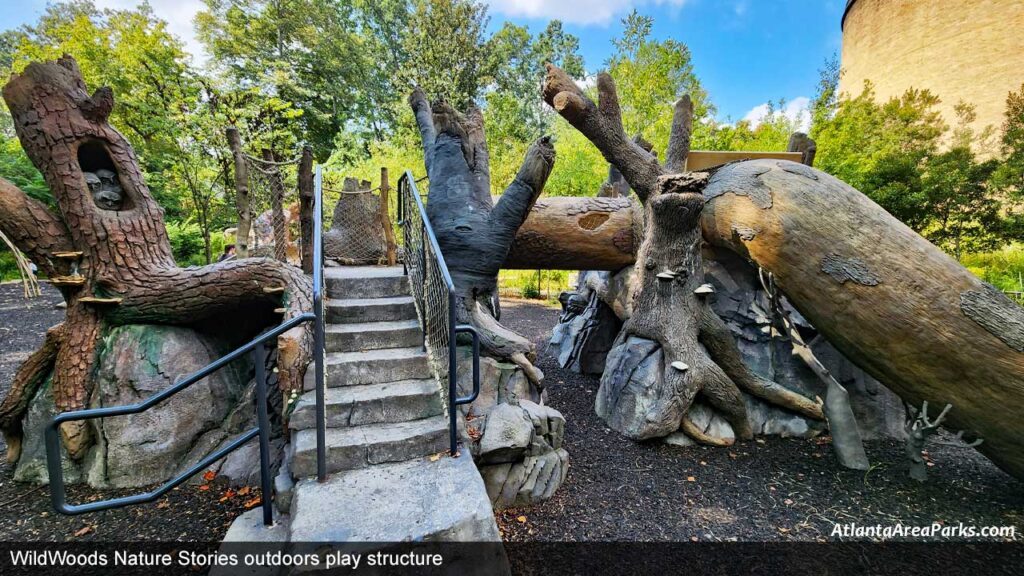 Atlanta-Dekalb-The-Fernbank-Museum-WildWoods-Nature-Stories-outdoors-play-area-2