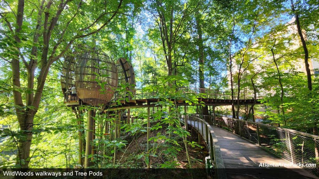 Atlanta-Dekalb-The-Fernbank-Museum-WildWoods-walkways-and-Pods