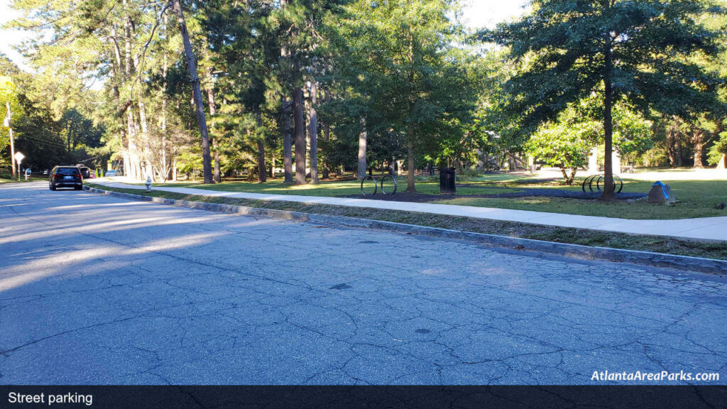 Atlanta Memorial Park Fulton Buckhead Street parking