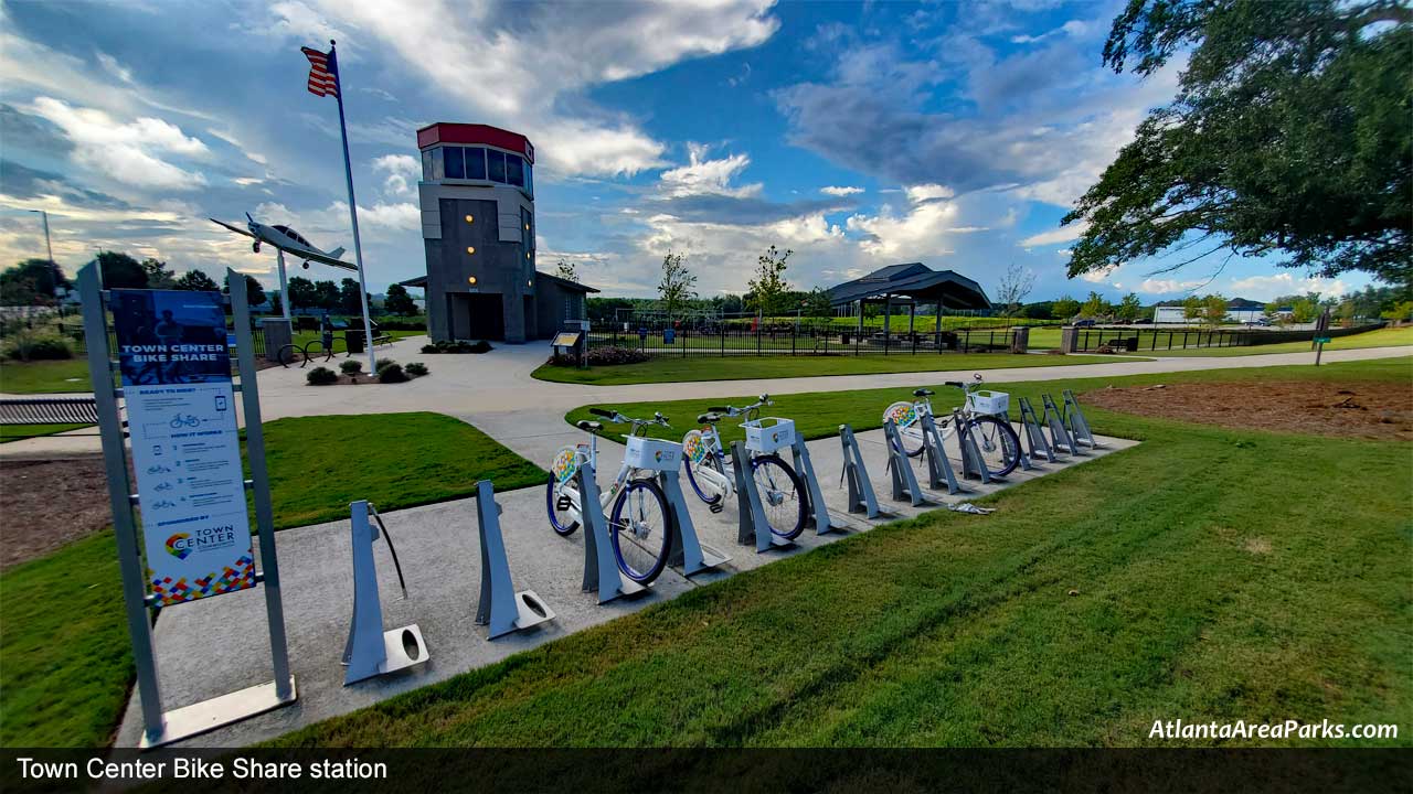 Aviation-Park-Kennesaw-Cobb-Town-Center-bike-share-station