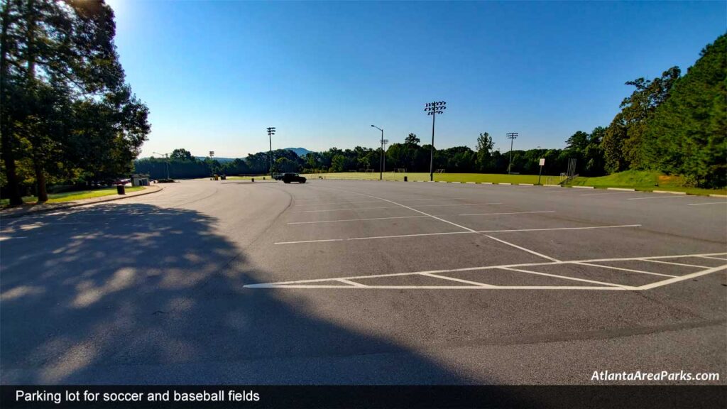 Big-Shanty-Park-Cobb-Kennesaw-Parking-lot-for-soccer-and-baseball-fields