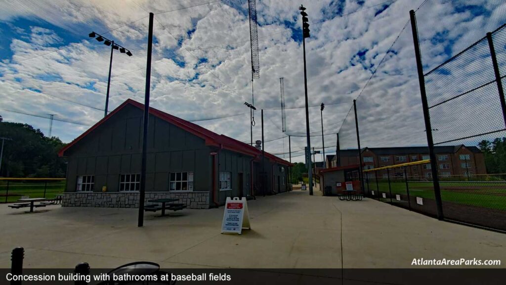 Brook-Run-Park-Dekalb-Dunwoody-Concession-building-with-bathrooms-at-baseball-fields-