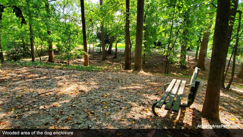 Brookhaven-Park-Dekalb-Wooded-area-of-the-dog-enclosure