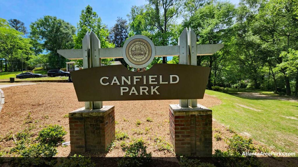 Canfield-Park-Chamblee-DeKalb-Park-sign