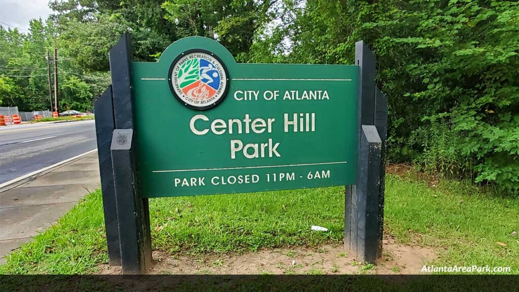Center-Hill-Park-Fulton-Atlanta-Park-sign