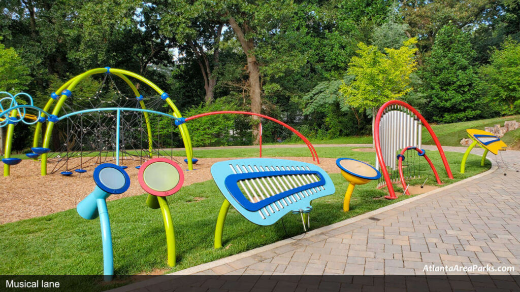 Chastain Park Fulton Atlanta Buckhead Playground Musical Instruments