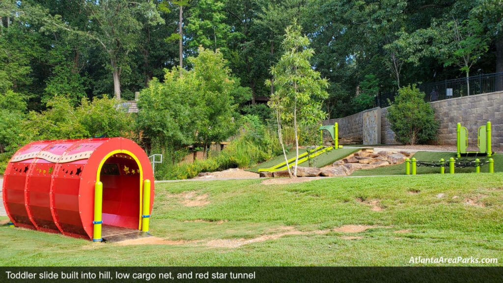 Chastain Park Fulton Atlanta Buckhead Playground Red Star Barrell