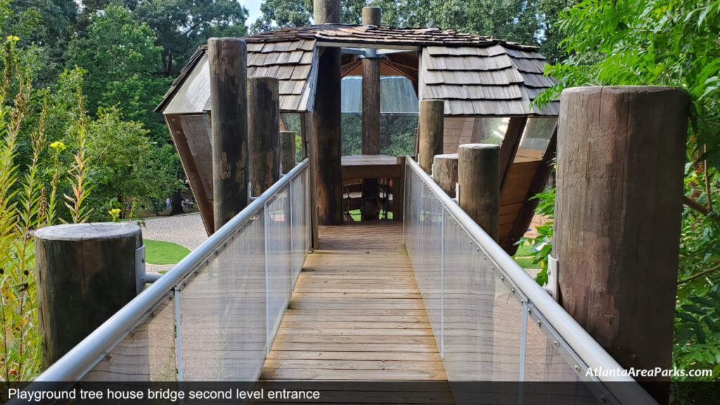 Chastain Park Fulton Atlanta Buckhead Playground Tree House Bridge