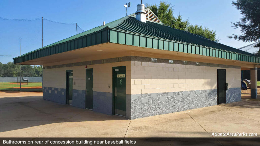 Chuck Camp Park Cobb Smyrna Bathrooms near baseball fields