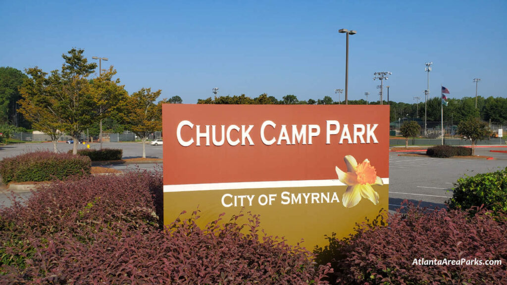 Chuck Camp Park Cobb Smyrna Park sign