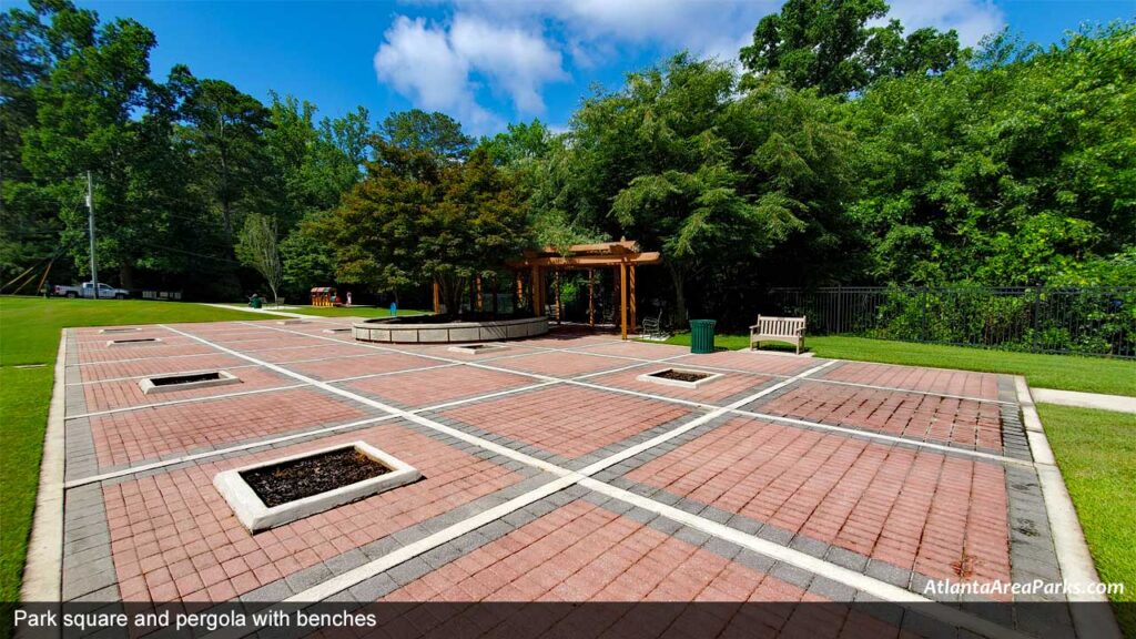 Clairmont-Park-Dekalb-Chamblee-Park-square-and-pergola