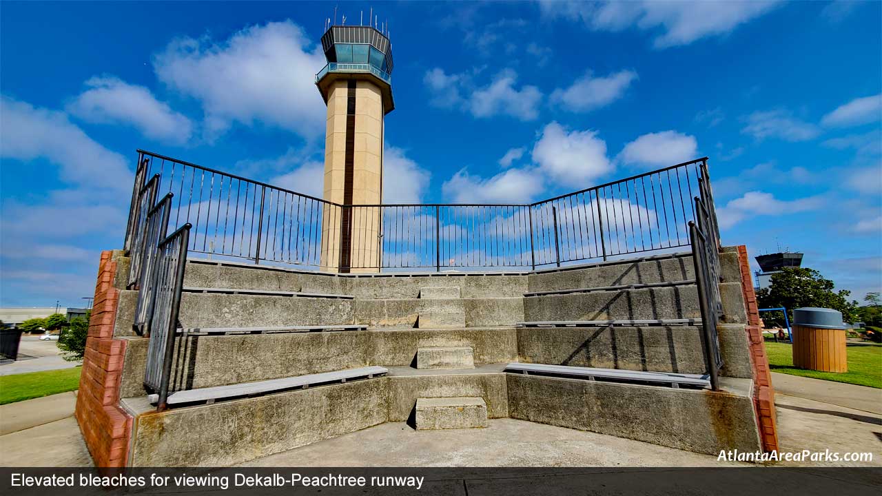 Doc-Manget-Memorial-Aviation-Park-Dekalb-Chamblee-Elevated-bleaches-for-viewing-Dekalb-Peachtree-runway