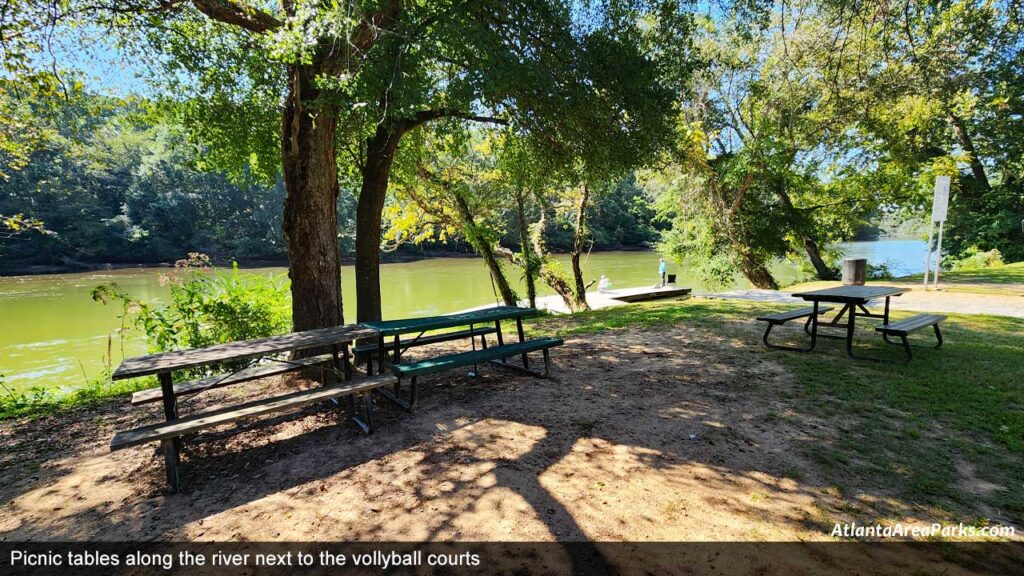 Don-White-Park-Fulton-Roswell-Picnic-tables-the-chattahoochee-river