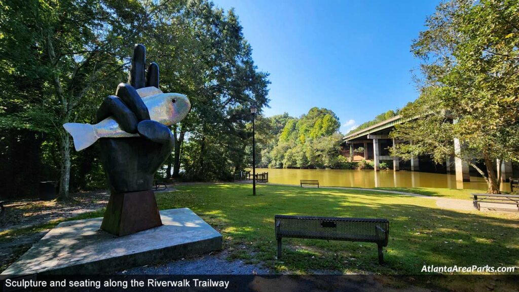 Don-White-Park-Fulton-Roswell-Sculpture-Riverwalk-Trailway
