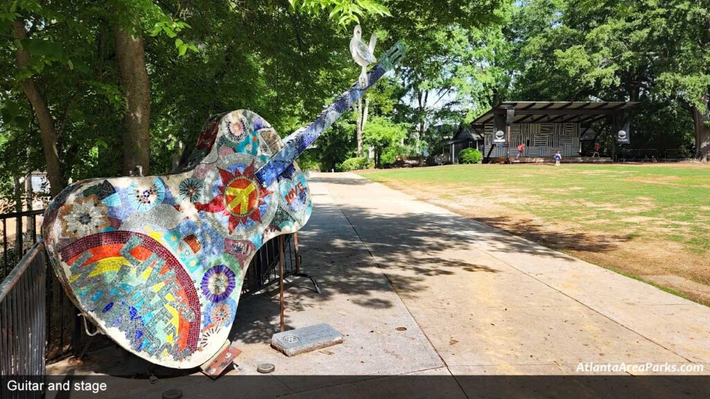 Downtown-Woodstock-Playground-Cherokee-Guitar-and-stage