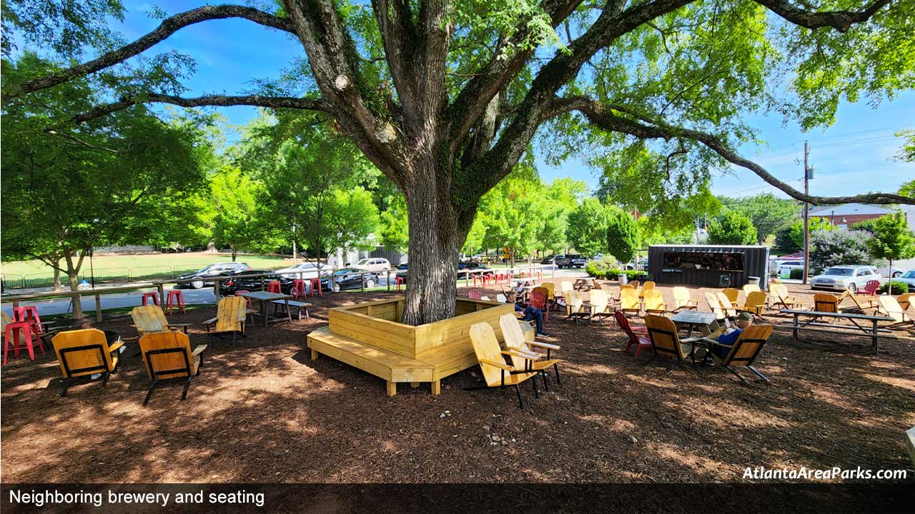 Downtown-Woodstock-Playground-Cherokee-brewery-and-seating