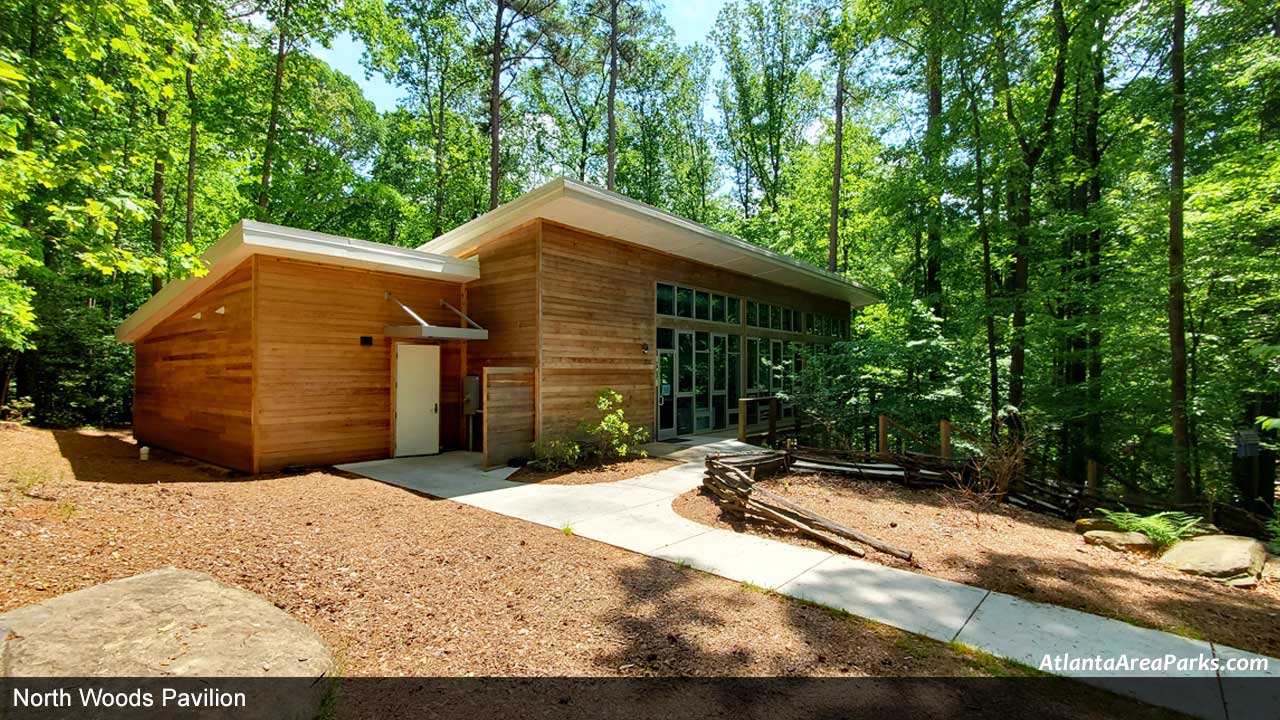 pavilion spaces at the Dunwoody Nature Center