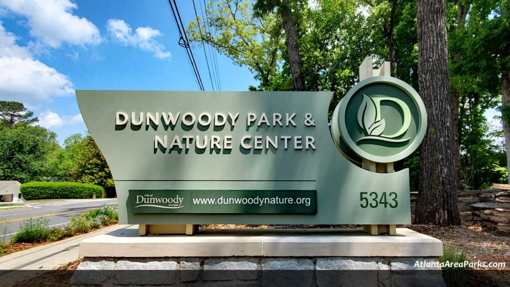 Dunwoody-Nature-Center-Dekalb-Park-sign