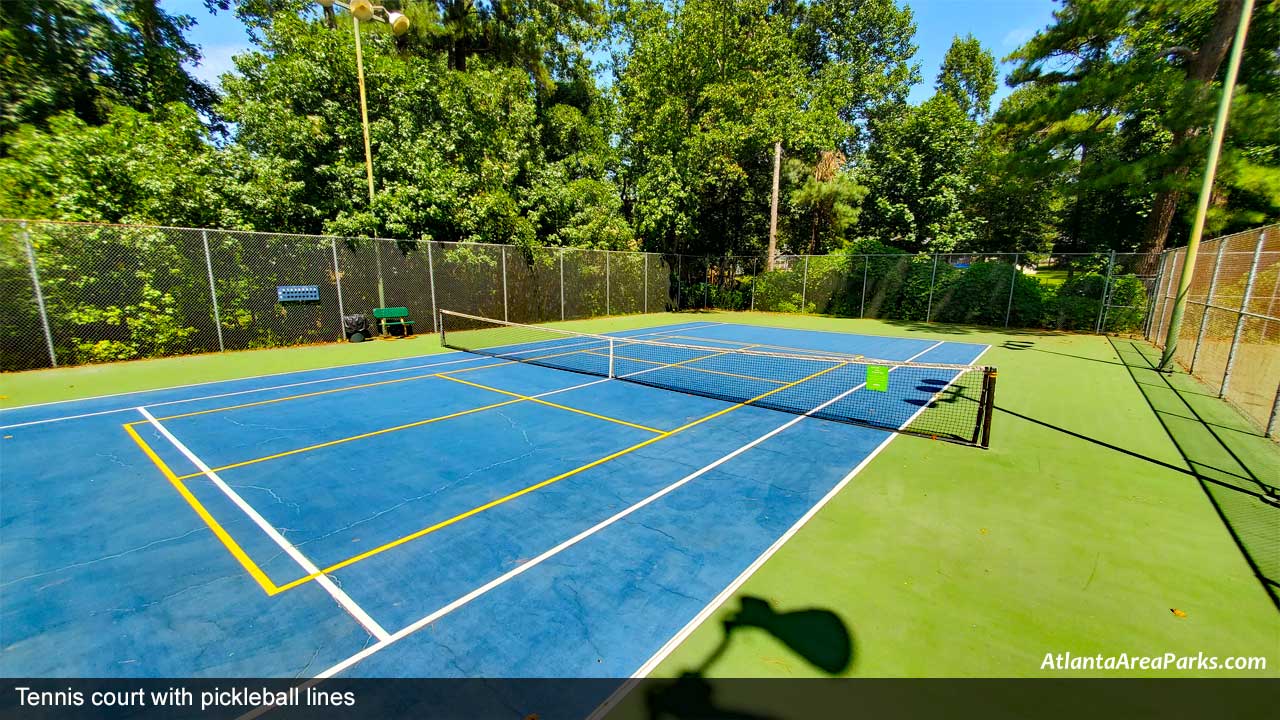 Dupree-Park-Cherokee-Woodstock-Tennis-court-with-pickleball-lines