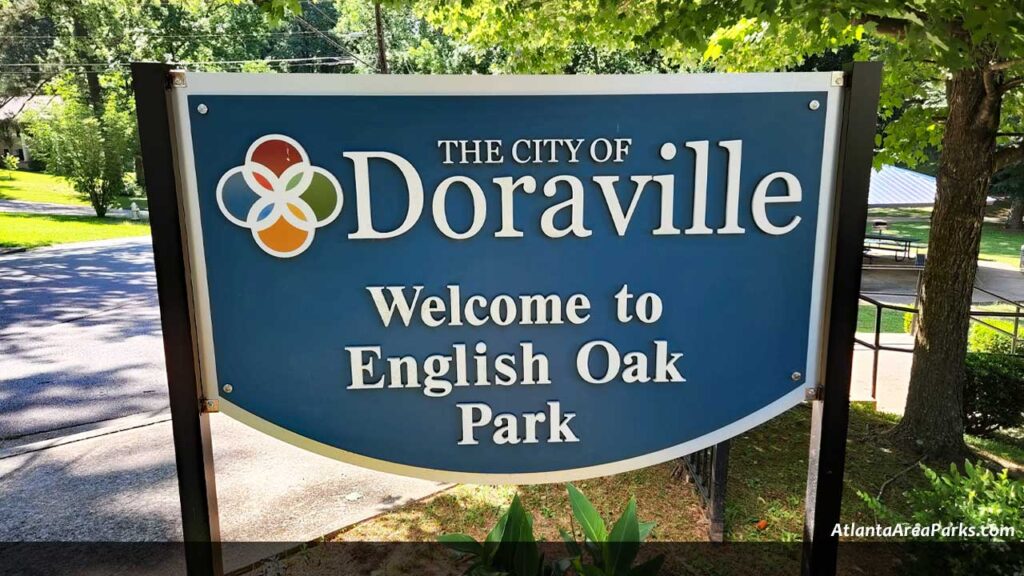 English-Oak-Park-DeKalb-Doraville-Park-sign