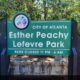 Esther Peachy Lefevre Park