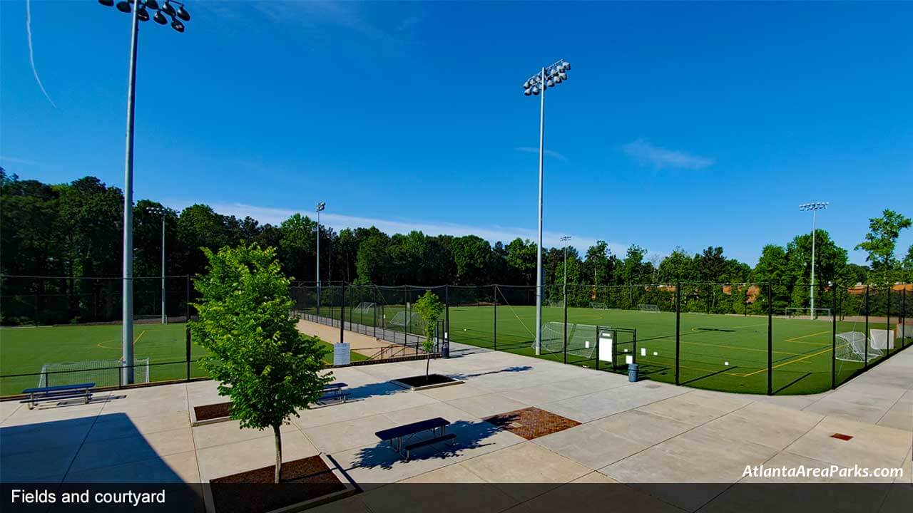 Franklin-Gateway-Sports-Complex-Marietta-Cobb-Fields-and-courtyard