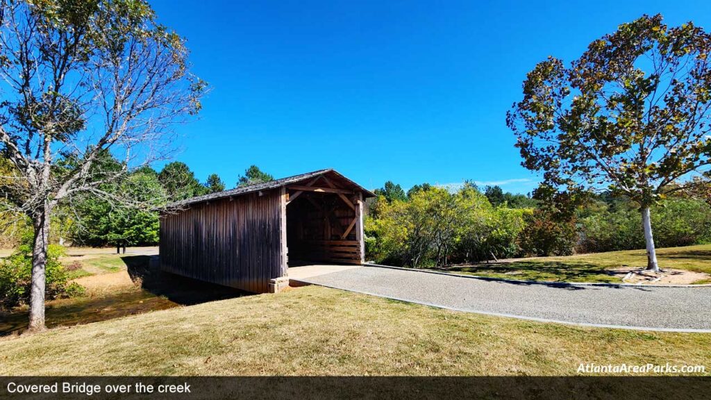 Garrard-Landing-Park-Fulton-Alpharetta-Covered-Bridge-over-the-creek