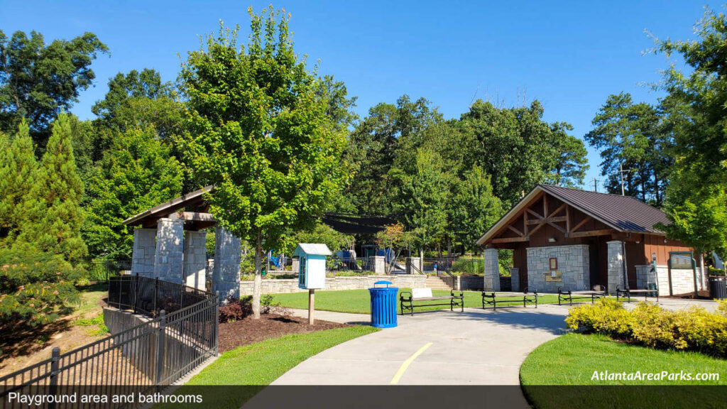 Georgetown Park DeKalb Dunwoody Playground area and bathrooms