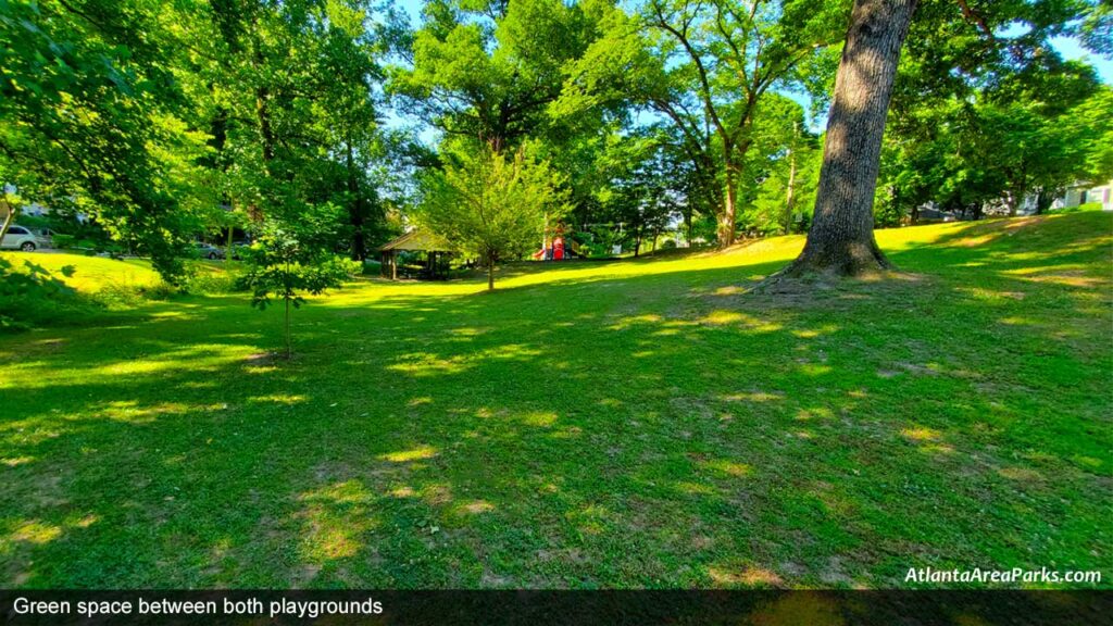 Georgian-Hills-Park-Dekalb-Brookhaven-Green-space-between-both-playgrounds-for-ages-2-5
