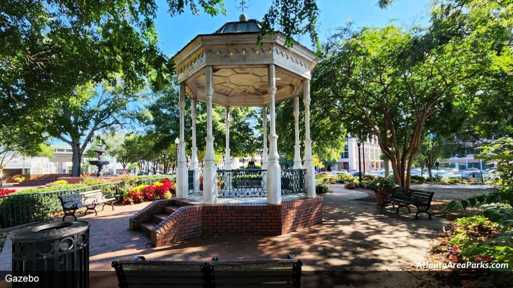 Glover-Park-in-Marietta-Square-Cobb-Gazebo