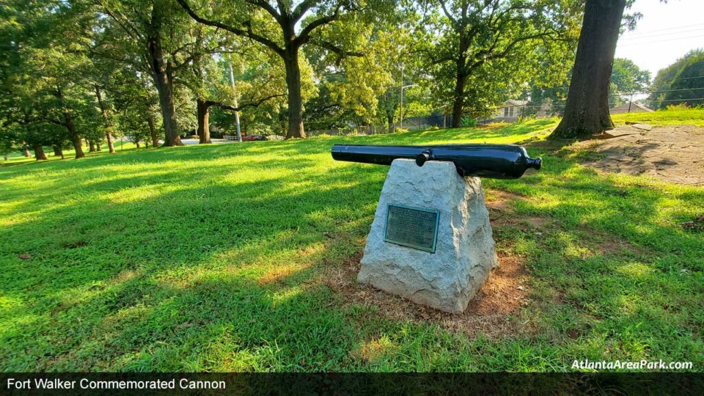 Grant-Park-Fulton-Atlanta-Fort-Walker-Commemorated-Cannon