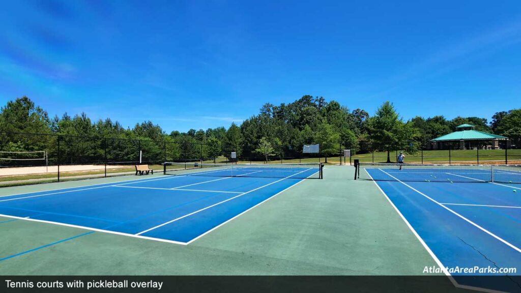 Graves-Park-Gwinnett-Norcross-Tennis-courts-pickleball