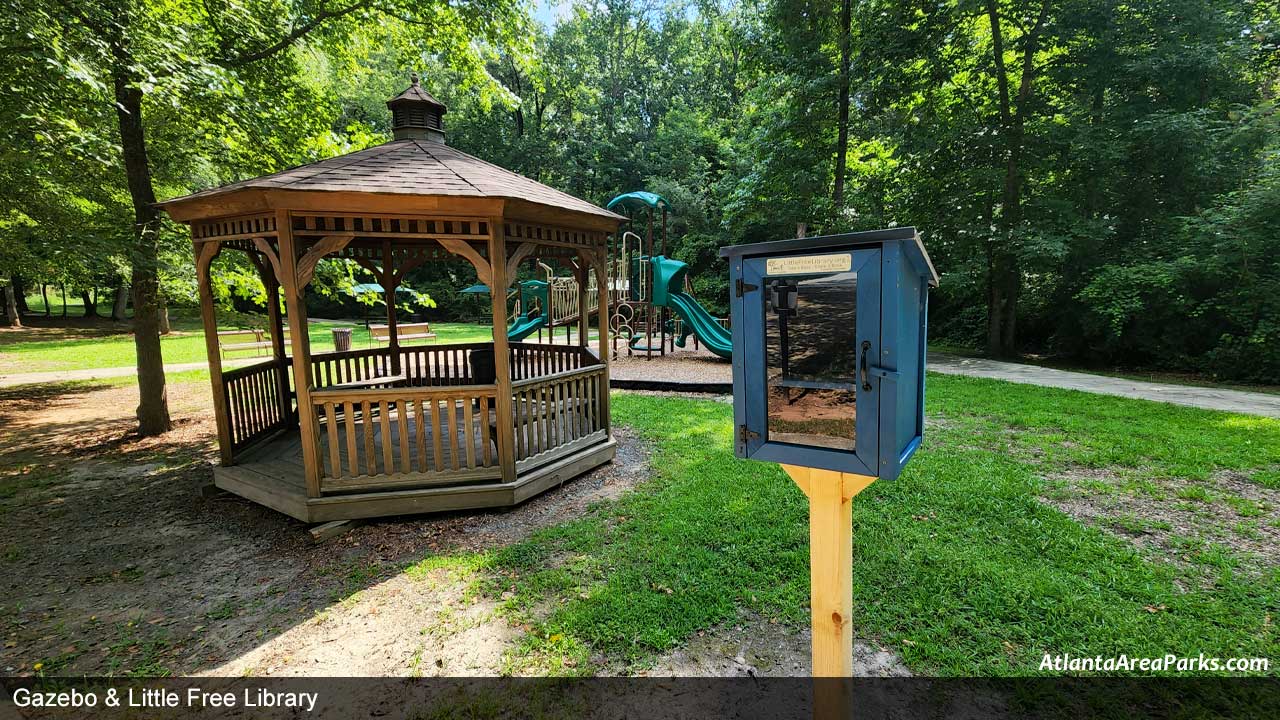 Hopkins-Road-Park-Cobb-Powder-Springs-Seating-Little-Free-Library