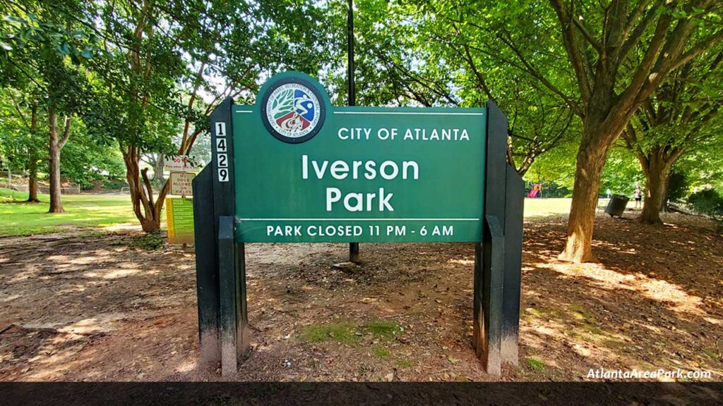 Iverson-Park-Fulton-Atlanta-Park-Sign