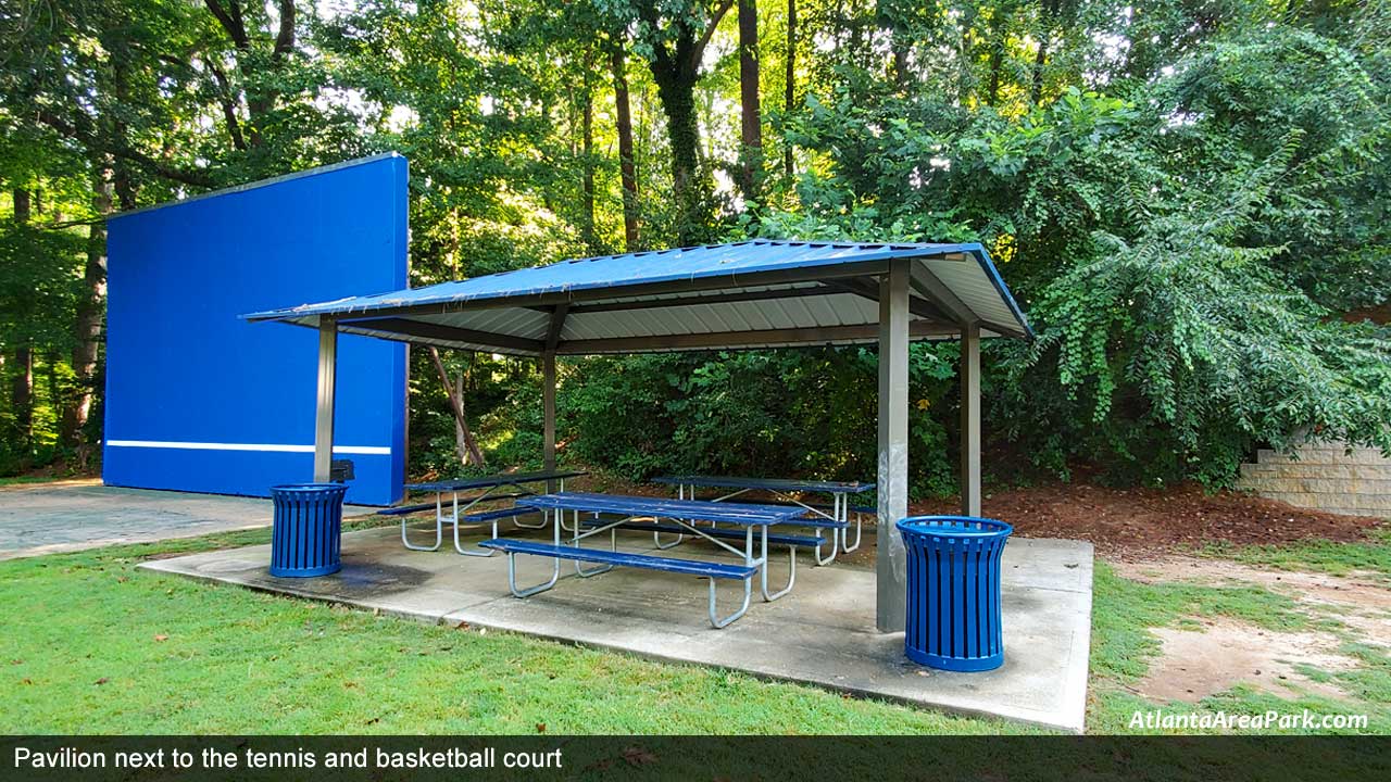 Keswick-Park-Dekalb-Chamblee-Pavilion-next-to-tennis-basketball-court