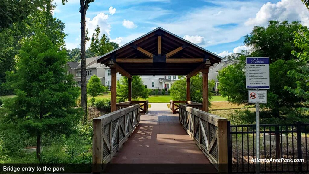 Kirby-Park-Cobb-Marietta-Bridge-entry-to-the-park