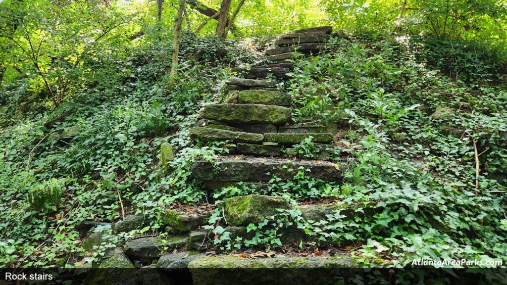 Kirkwood-Urban-Forest-Preserve-Fulton-Atlanta-Rock-stairs